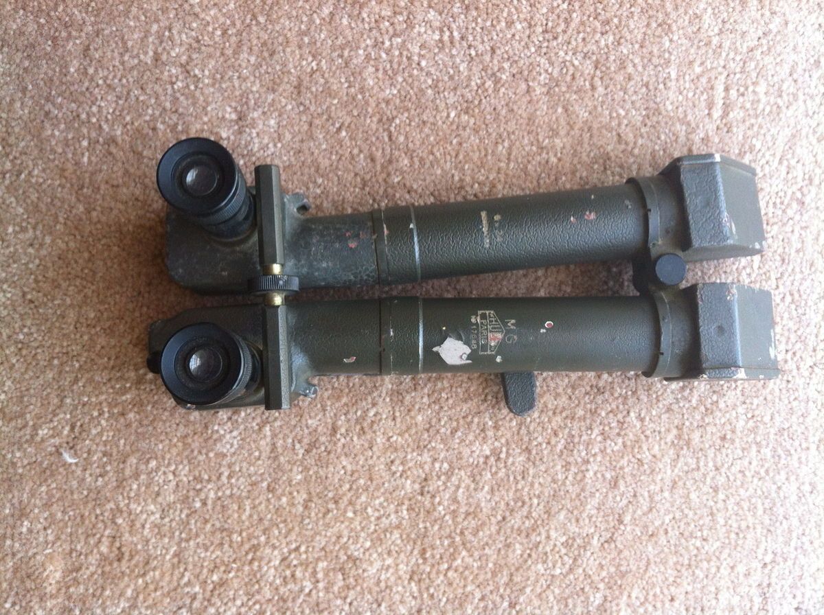 Huet Paris MG 8 x 24 Trench Periscope Binoculars