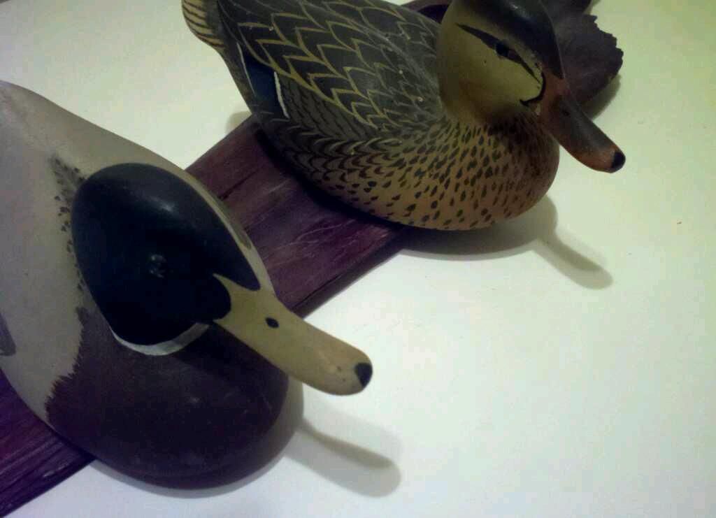 Vintage Duck Decoys Hunting Fishing Oliver Lawson