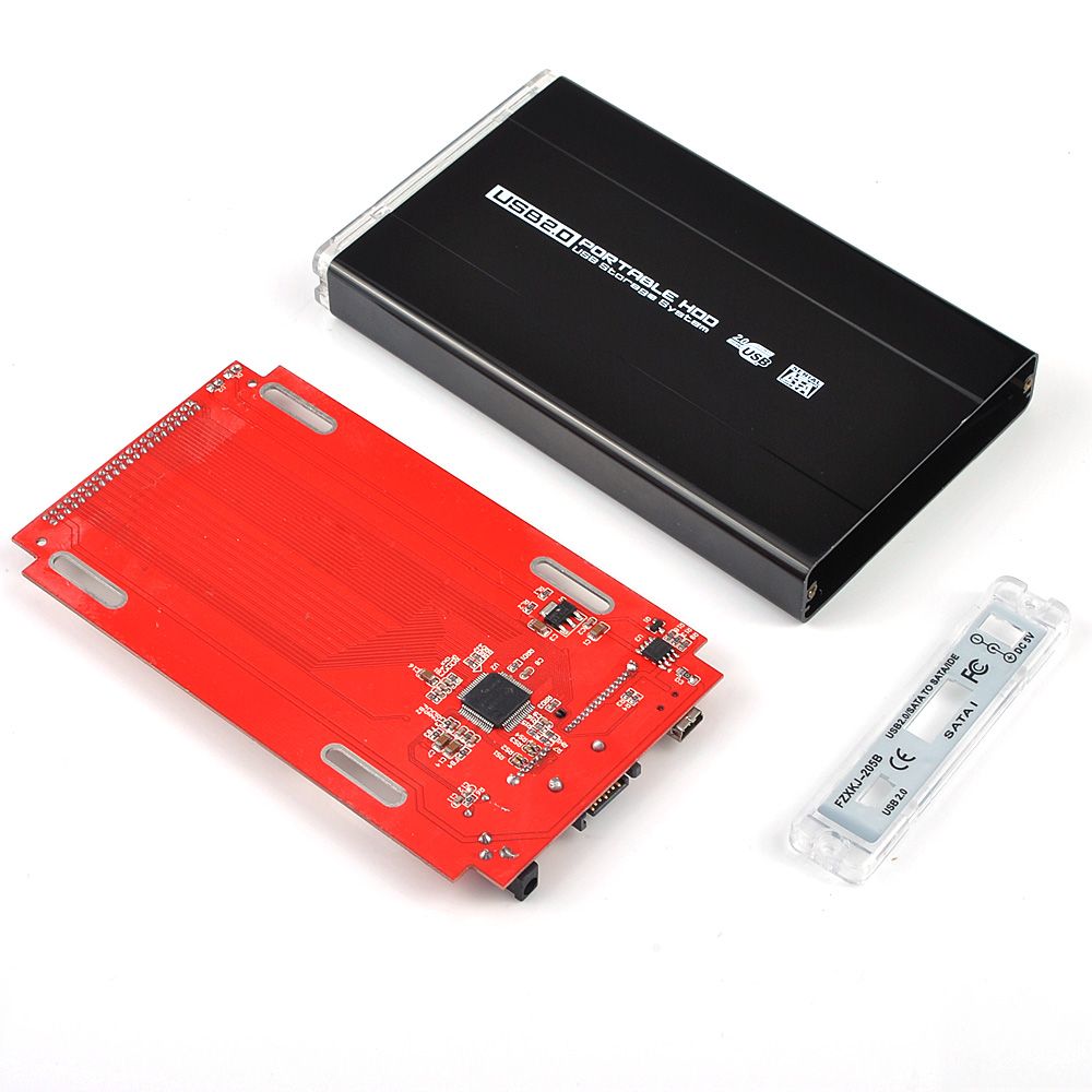 SATA IDE to USB Enclosure Hard Drive Case External HDD Caddy Slim