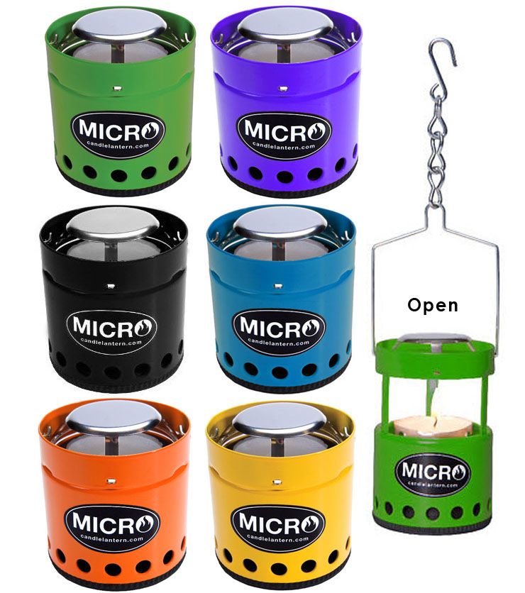 UCO Micro Candle Lantern Light Lightweight Mini Compact Collapsible