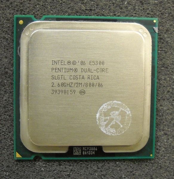 Intel SLGTL Pentium Dual Core 2 6GHz 2MB 800MHz Desktop CPU Socket