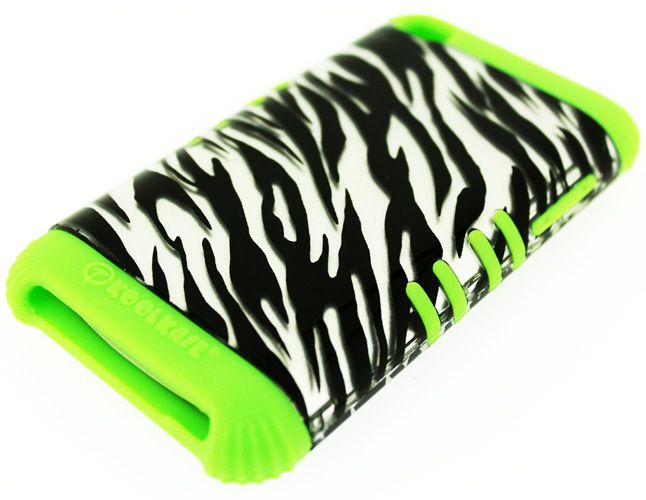  TR Zebra Cover Hard Case Snap for Apple iPod Touch 4 4th