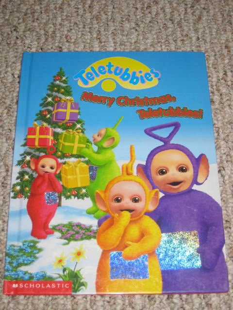 Merry Christmas Teletubbies by Tim Jacobus 1999 Hardcover Book