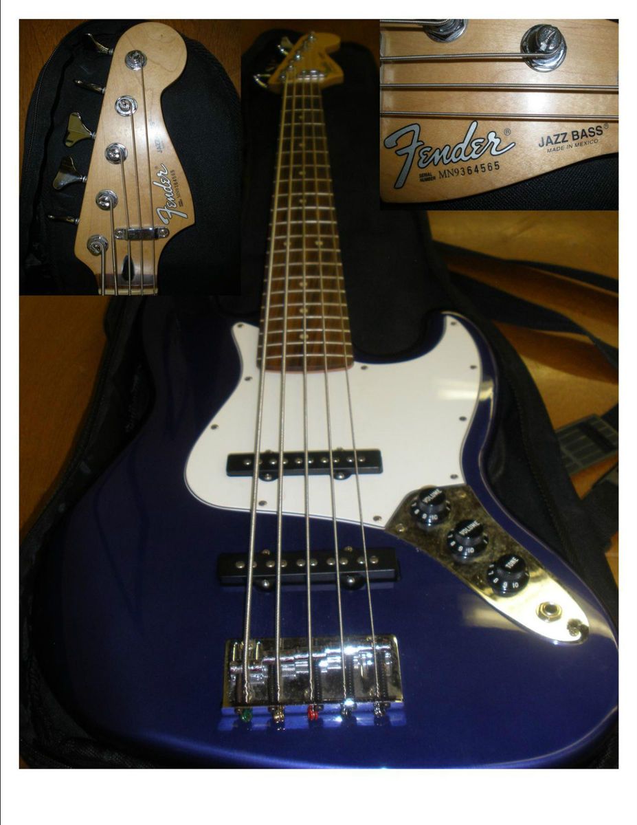 Fender Mexican Standard Jazz Bass V 5 String