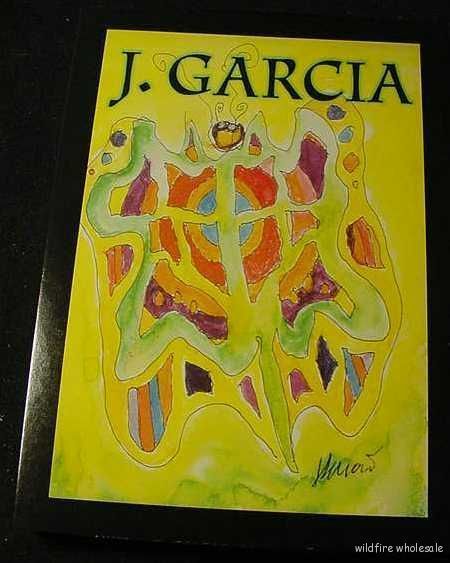 Jerry J Garcia Grateful Dead Art Cards Butterfly Tie J Artwork