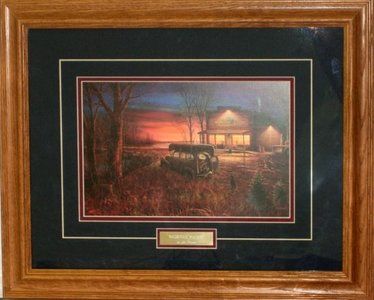 Jim Hansel Framed Print Patiently Waiting