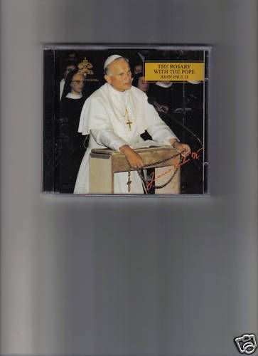 The Rosary with The Pope John Paul II CD 1994 New