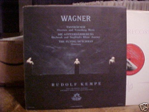 Wagner Music Rudolf Kempe Conducts Berlin ORCH Angel