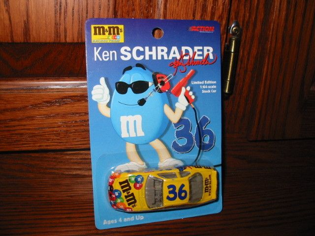 NASCAR Ken Schrader M Ms Racing Team Stock Car 1 64