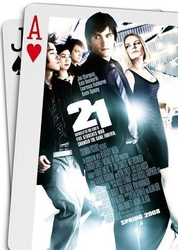 21 Orig 27x40 D s Movie Poster Kevin Spacey Blackjack