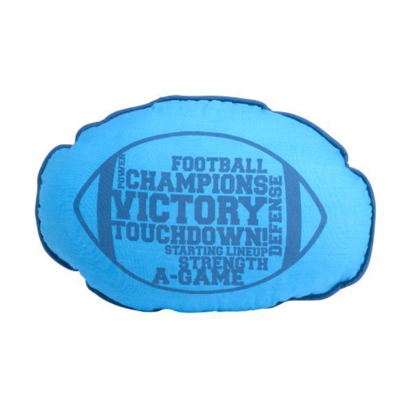 Sports Fan Football Shaped Kids Pillow Decorative Boys
