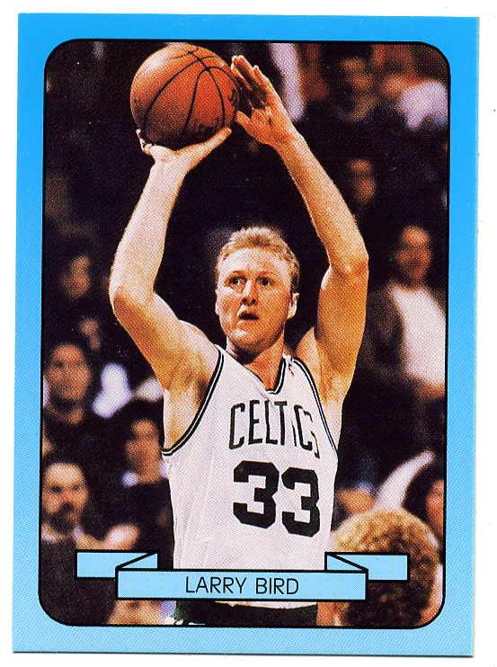 Larry Bird 1990 Blue Living Legend Card NM Mint Boston Celtics