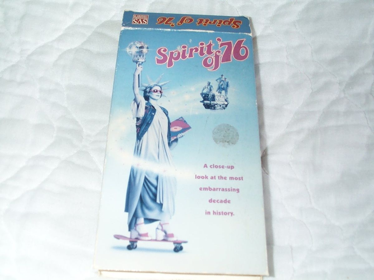 The Spirit of 76 VHS David Cassidy Leif Garrett Rob Reiner Devo Tommy