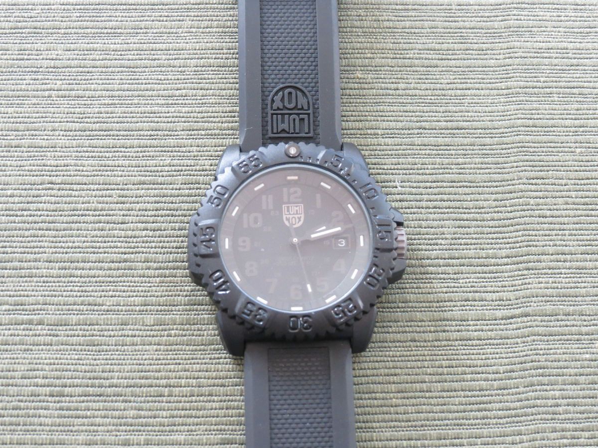 Luminox 3081 Bo Blackout Navy Seal Watch