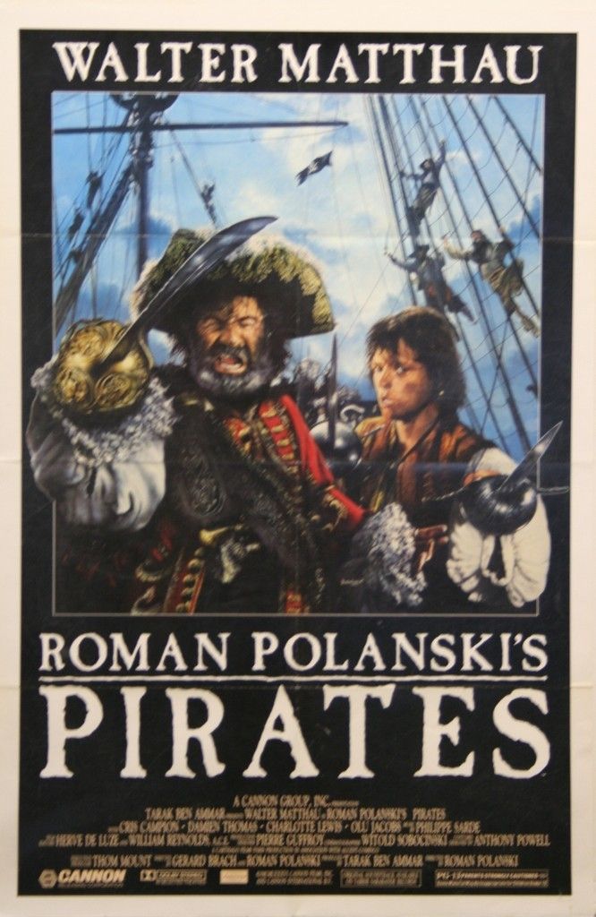 Walter Matthau Pirates 1986 Original Poster