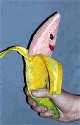 Giant Zipper Banana Magic Tricks Clown Joke Kids Show