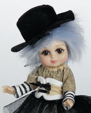 Marie Osmond Adora PARIS POSH Mop Top Bitty Belle Vinyl Doll w Hat NEW