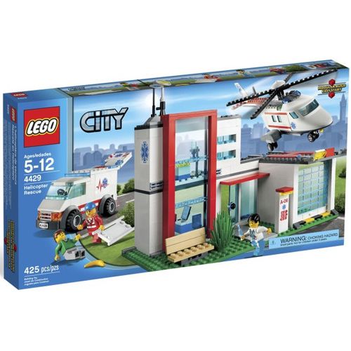 Lego City Medical 4429 Helicopter Rescue and Ambulance New Factory