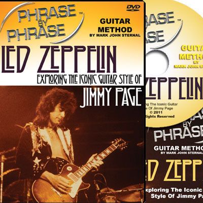 Guitar Method DVD LED Zeppelin Jimmy Page Style Lessons
