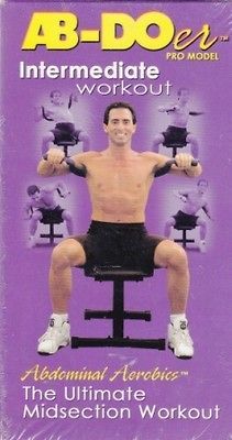 AB DOer Pro Model Intermediate Workout (VHS) The Ultimate Midsection