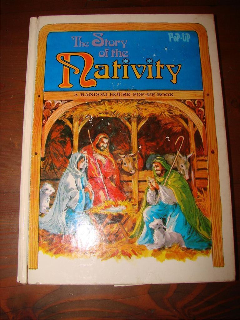 of the Nativity Random House Pop Up Book Albert Miller Pop ups VG HS1B