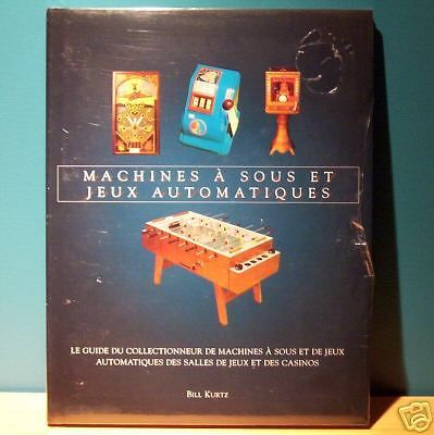 SOUS French collectible illustrated BOOK vintage SLOT MACHINE antique