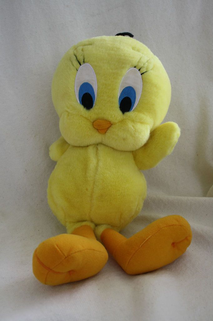 15 TALKING TWEETY BIRD Plush Baby Looney Tunes Doll Figure Tickle