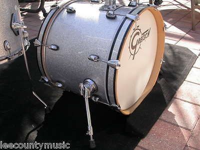 CATALINA CLUB JAZZ 18 SILVER SPARKLE BASS DRUM for SET LOT #R84