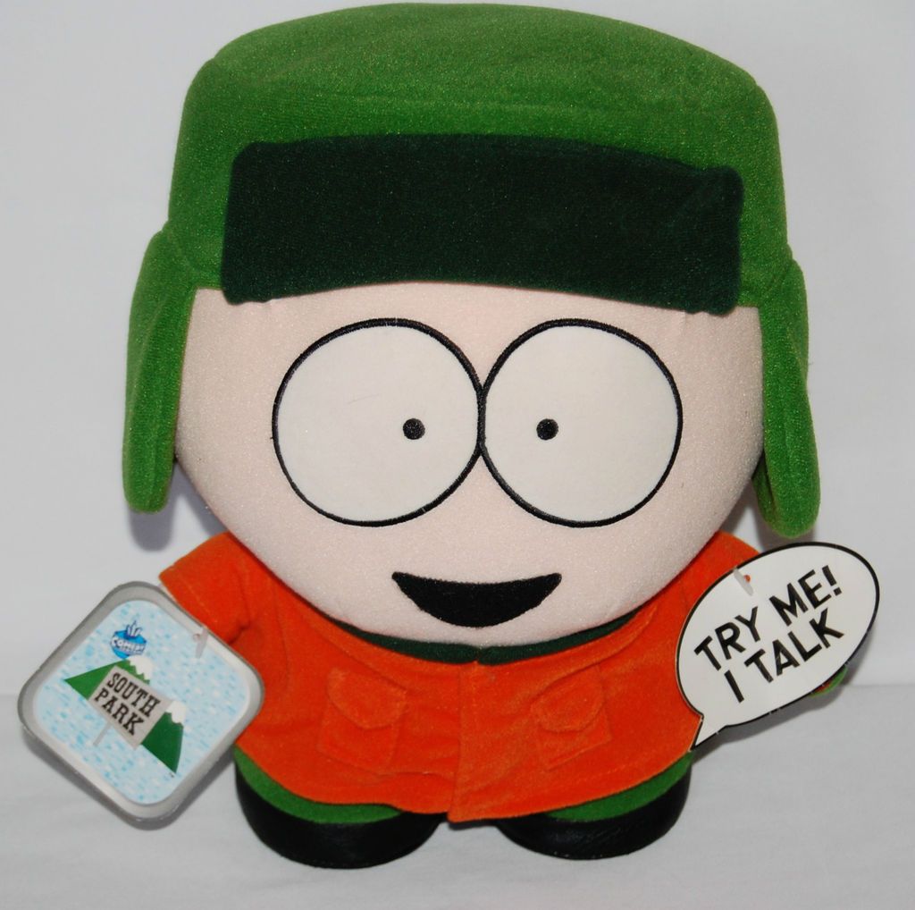 South Park Comedy Central 1998 Plush 11 Talking Kyle Doll Fun 4 All w