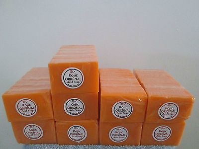 Lot of 45 Kojic Original Acid Whitening Papaya Soap   WITH FREE 5