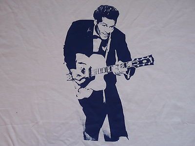 CHUCK BERRY T SHIRT BO DIDDLEY ROCK N ROLL ROLLING STONES JERRY LEE