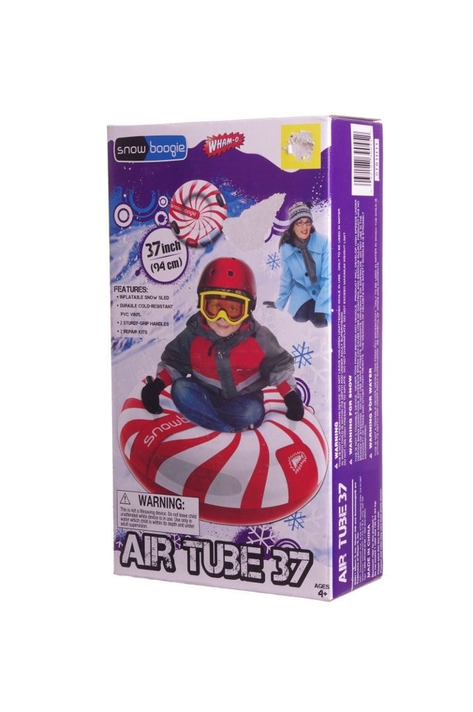 Whamo Snow Boogie 37 inch Inflatable Sled Air Tube PVC Vinyl Water Red
