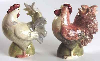 Certified International LE ROOSTER Figurine Salt & Pepper