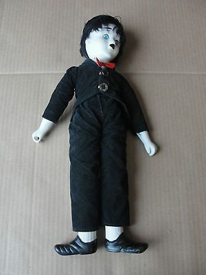 Porcelin Charlie Chaplin 18 inch doll