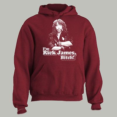 RICK JAMES, BITCH ~ HOODIE tv show funny chappelle ALL SIZES