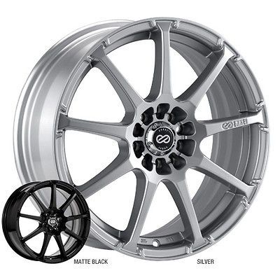ENKEI EDR9 17x8 Performance Series Wheel Wheels 5x105/110 Matte Black