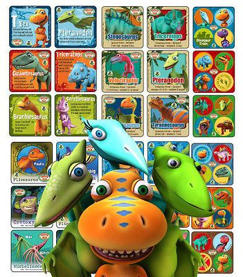 144 DINOSAUR TRAIN Sticker LOT PARTY FAVORS PBS KIDS Teacher