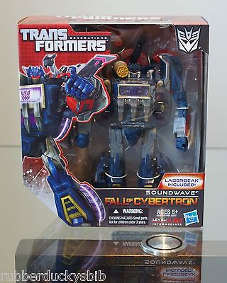 Generations Fall of Cybertron FOC Voyager SOUNDWAVE LASERBEAK