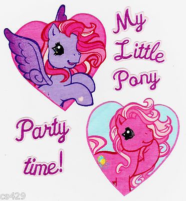 MY LITTLE PONY CHARACTER NOVELTY FABRIC APPLIQUE IRON ON