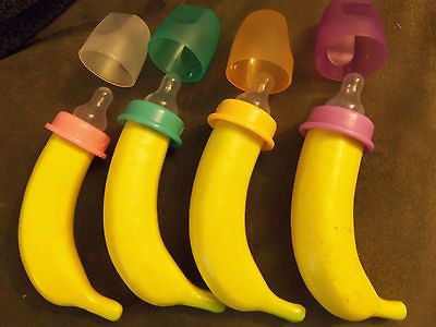 Banana Bottle for Reborn baby Monkey/Dolls/Toys Green/pink/purple
