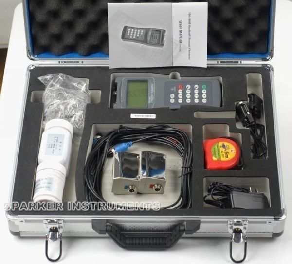 New TDS 100H M2+S1 Ultrasonic Flow Meter Flowmeter Clamp on Sensor