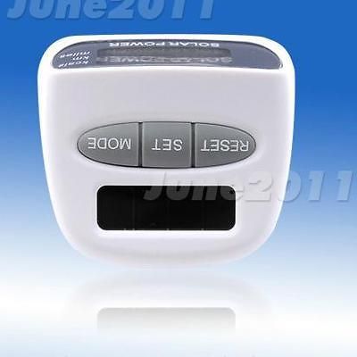 Solar Energy Electronic Sports Pedometer Multi function Pedometer