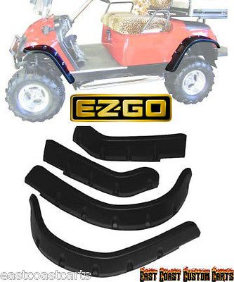 EZGO TXT Golf Cart FENDER FLARES set of 4 (FAST )