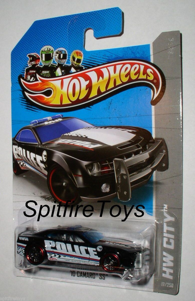 Hot Wheels 2013 Secret Treasure Hunt 10 Camaro SS Police Cop Car No