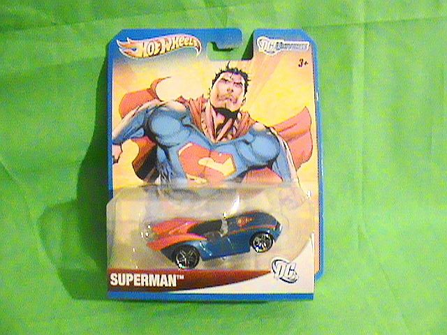 Hot Wheels DC Universe Superman Super Hero Vehicle Just Released 2012