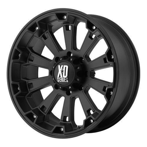 17x9 KMC XD Misfit Black Wheel Rim s 6x135 6 135 17 9